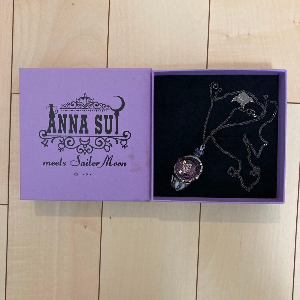 Sailor Moon x ANNA SUI Collaboration Cutie Moon Rod Necklace 2018 Limited Japan