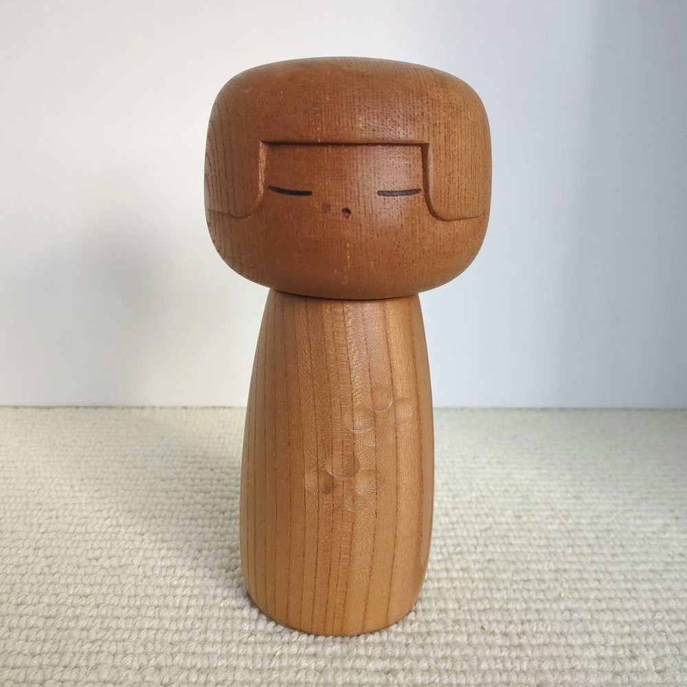 Sanpei Kokeshi Doll Vintage Japan Spring Design Rare Collectible