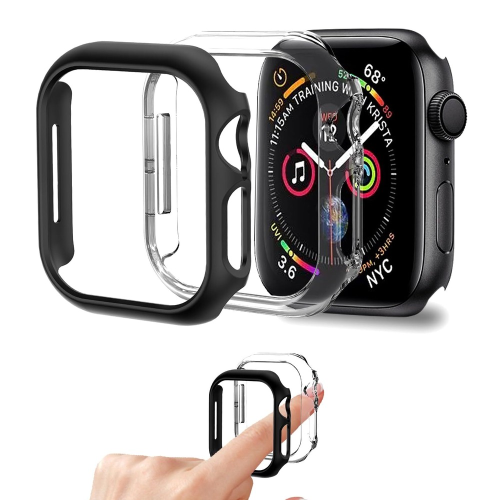Jaroco 2 Pack [No Screen Protector] Bumper Case for Apple Watch Series 9 Series