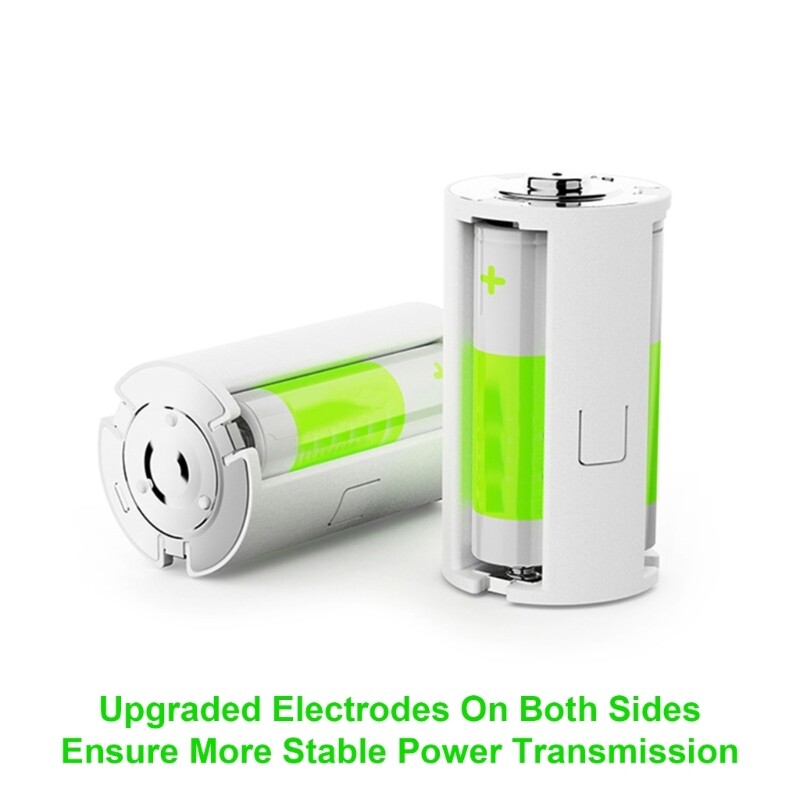 1Pcs DIY 3 AA To D Size Holder Case Box Convert Switcher Accessories