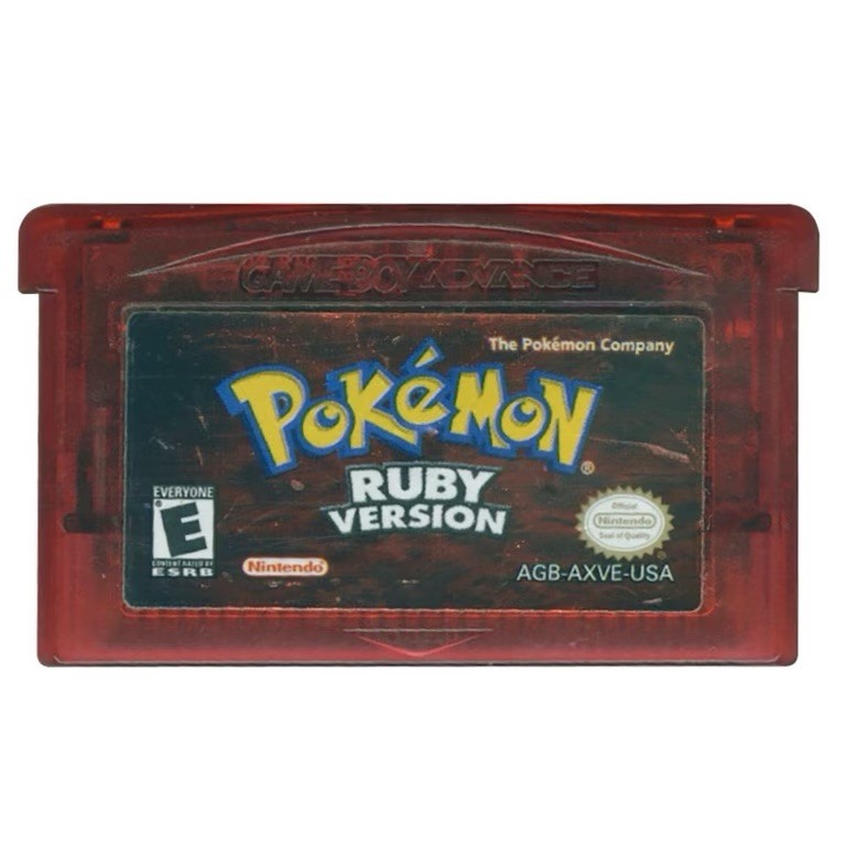 AUTHENTIC - Pokémon Ruby Version Nintendo Game Boy Advance GBA NTSC-U/C 2003