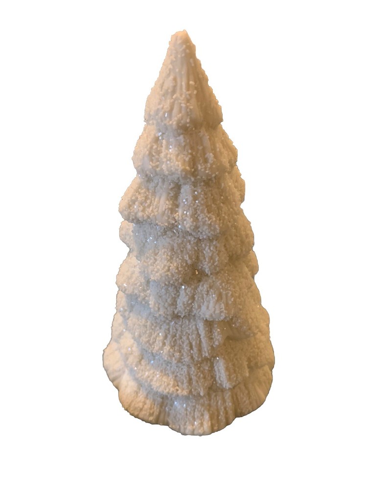 Dept 56 SNOWBABIES Frosty Forest 5-inch White Pine Christmas Tree Figurine #173