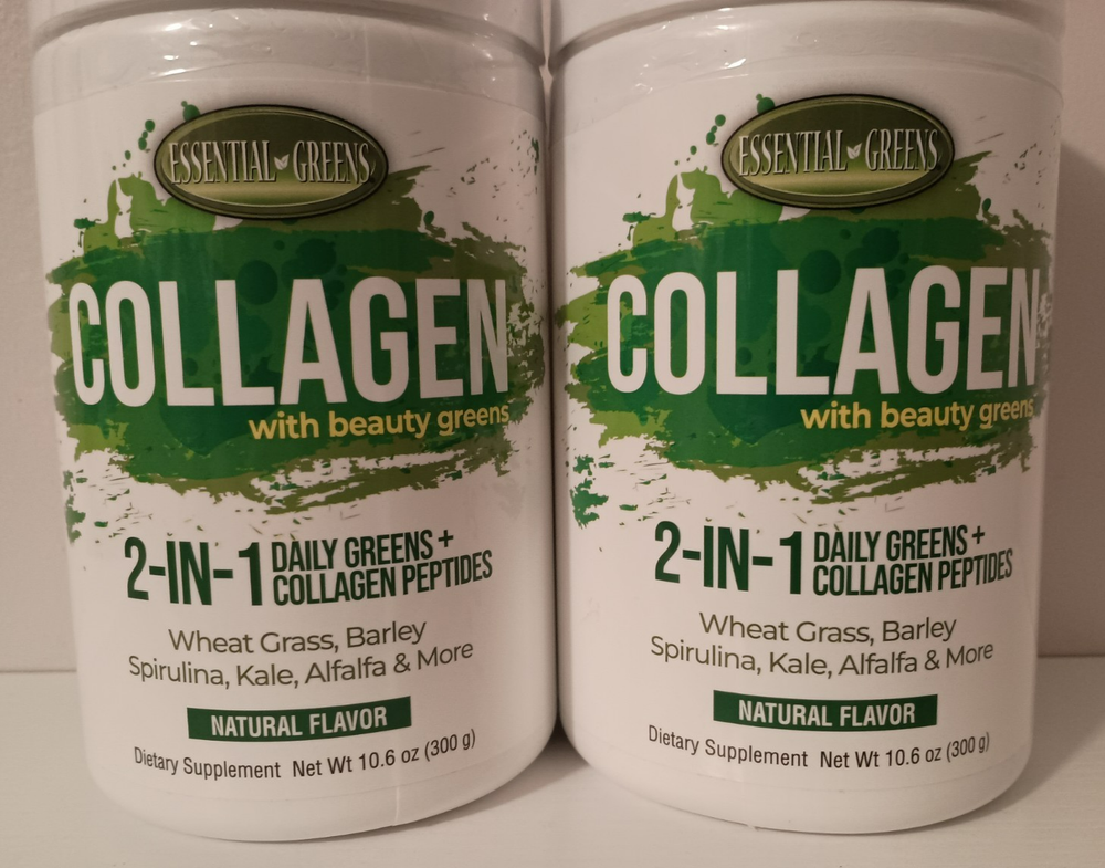 2-in-1 Daily Greens + Collagen with Beauty Greens