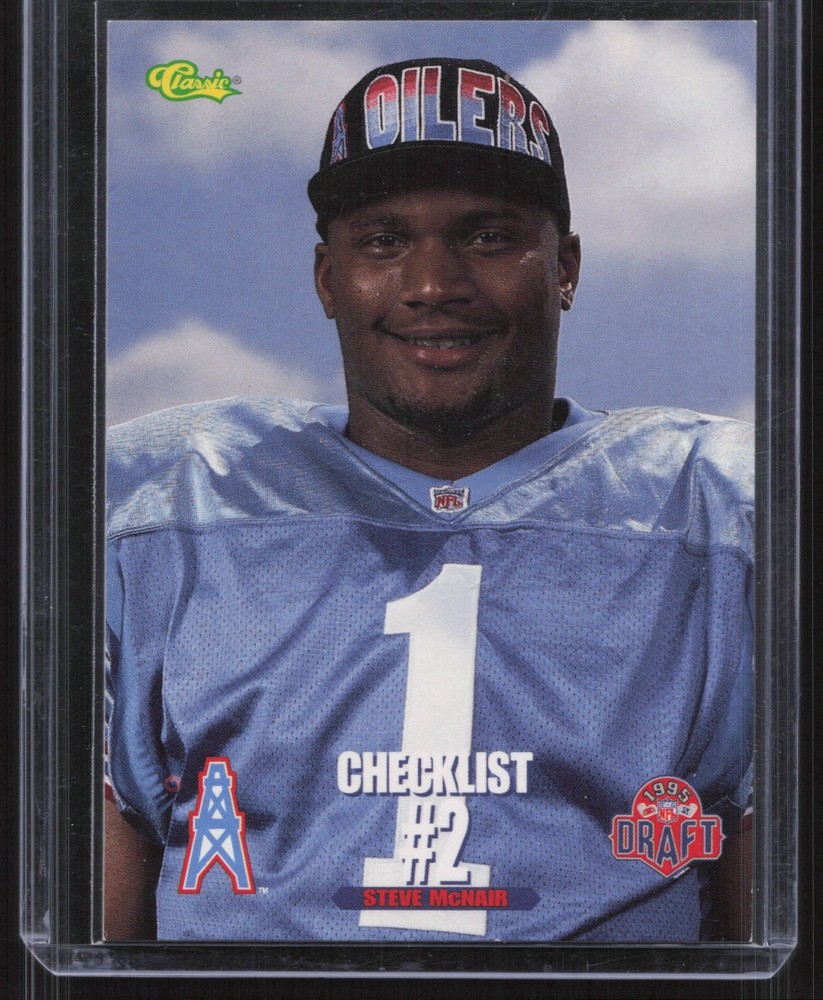 1995 Classic NFL Rookies #100 Steve McNair
