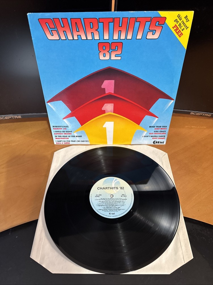 Various ‎– Charthits 82 - Vol. 2 K-Tel ‎– NE 1195B Vinyl, LP, Compilation 12 B2