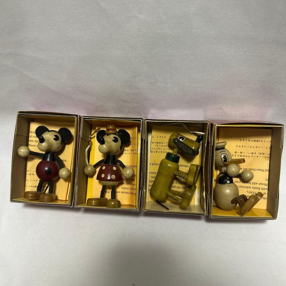 Disney Retro Toy Collection Wooden Doll Young Epoch #261410