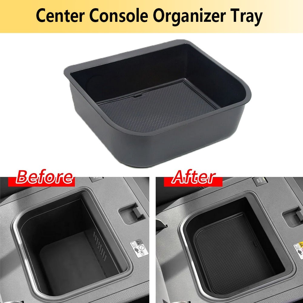 For 2024 2025 Toyota Land Cruiser Prado 250 Center Armrest Storage Box Tray