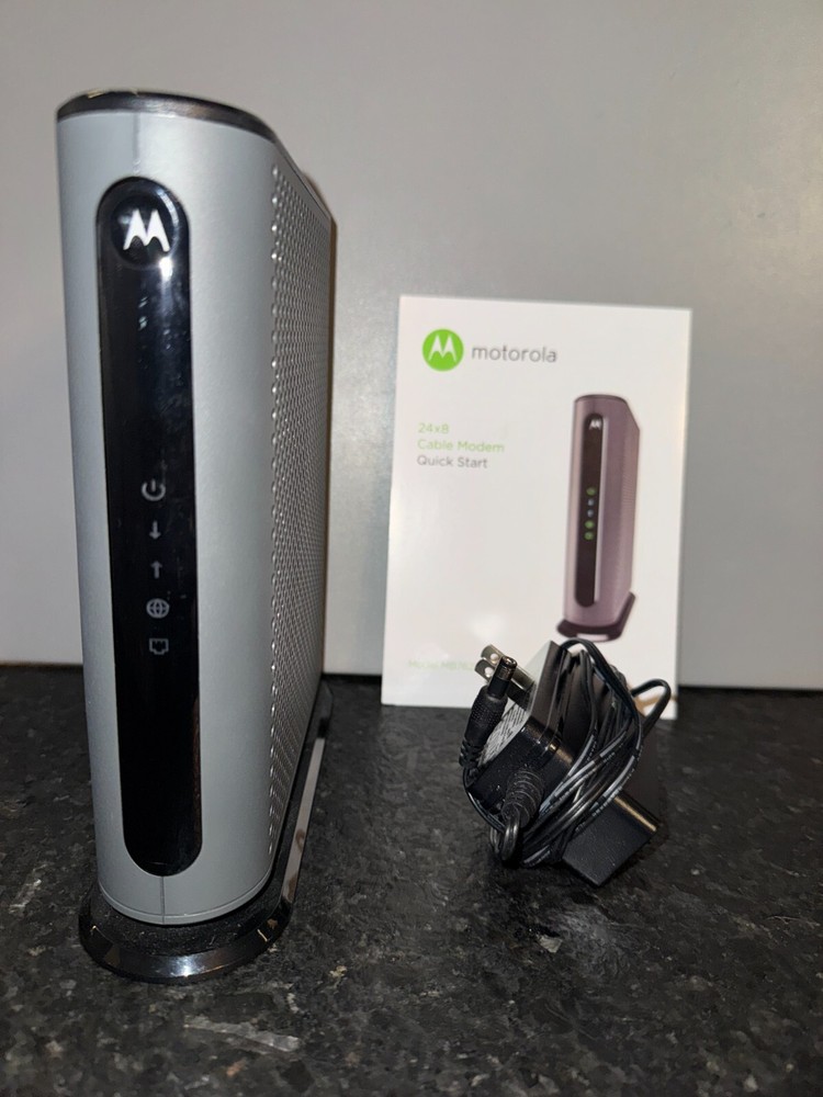 Motorola MB7621 DOCSIS 3.0 Cable Modem Compatible with Any WiFi Router
