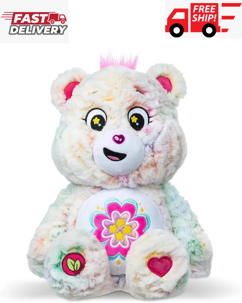 Care Bears Medium Plush (Eco Friendly) Blossom Heart Bear 14-Inch New Toy Gift
