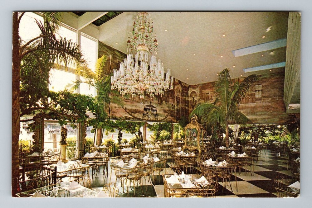 Fort Lauderdale FL-Florida, Creighton's Restaurant, Vintage Postcard