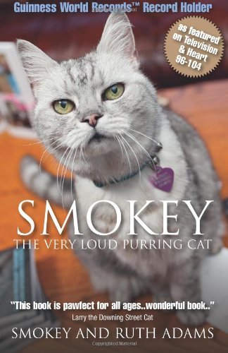 Smokey the very loud Purring cat By Ruth Adams
