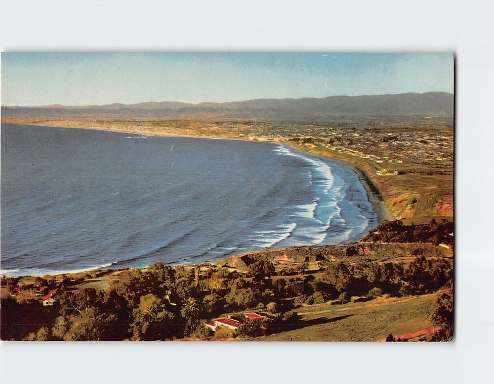 Postcard Los Angeles County West Coast Beaches California USA