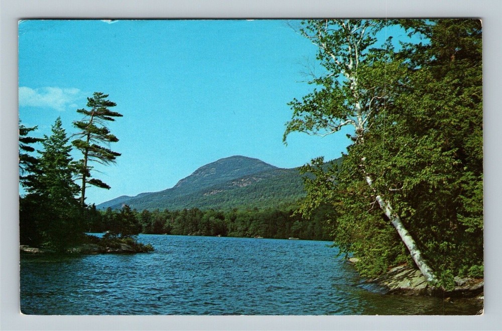 Lake George, Scenic Adirondacks Black Mountain Islands Vintage New York Postcard