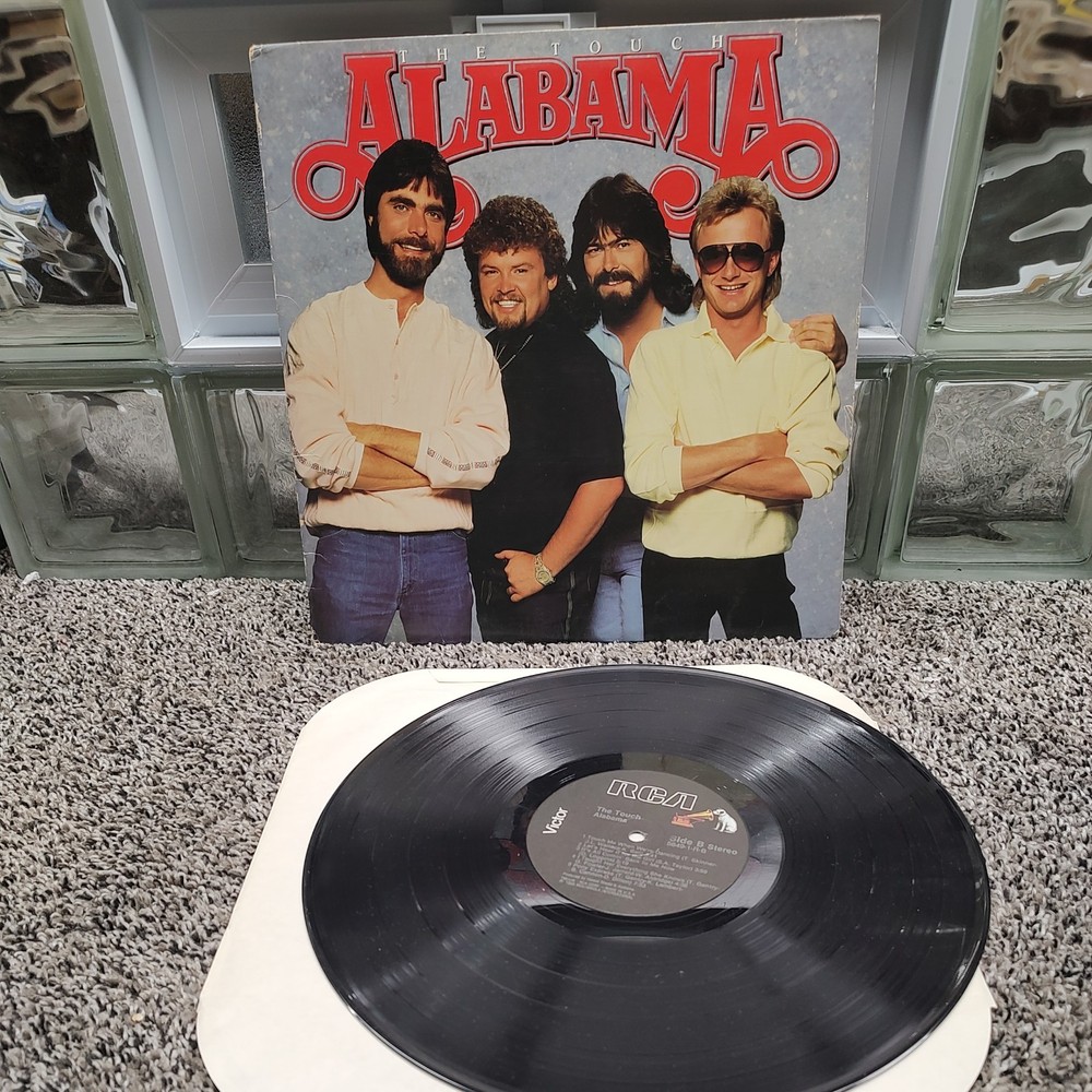 Alabama –LP  The Touch - 1986 - RCA Victor – 5649-1-R vintage record country roc
