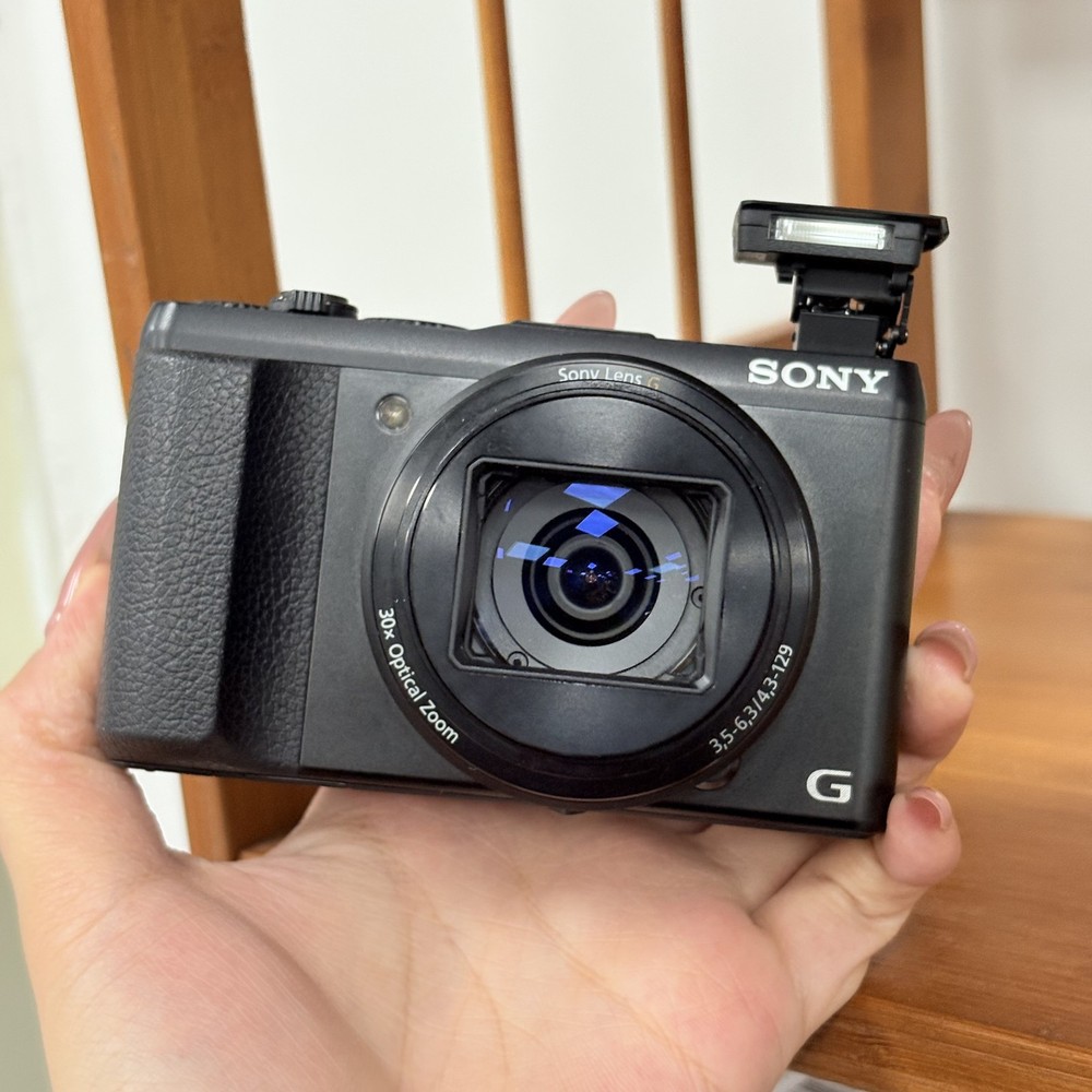 Sony Cyber-Shot DSC-HX50 20.4MP Digital Camera 30x Optical Zoom Black  English