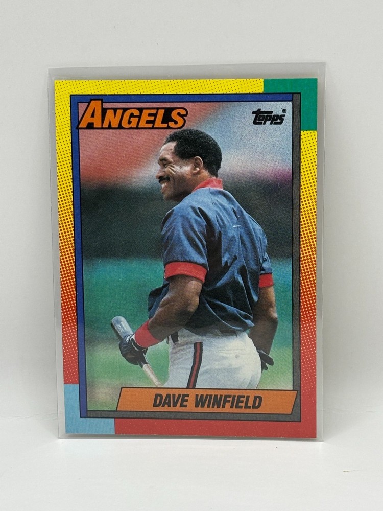 1990 Topps Traded - Dave Winfield #130T Factory Set White Back