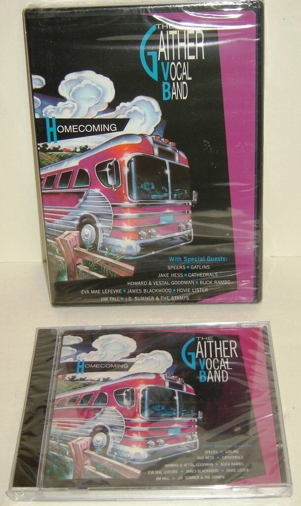 The Gaither Vocal Band Homecoming BRAND NEW DVD and Audio CD -NEW!