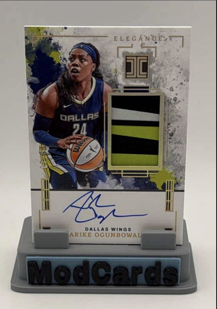 2025 Panini WNBA Impeccable  - Arike Ogunbowale - Elegance -auto/mem  /10