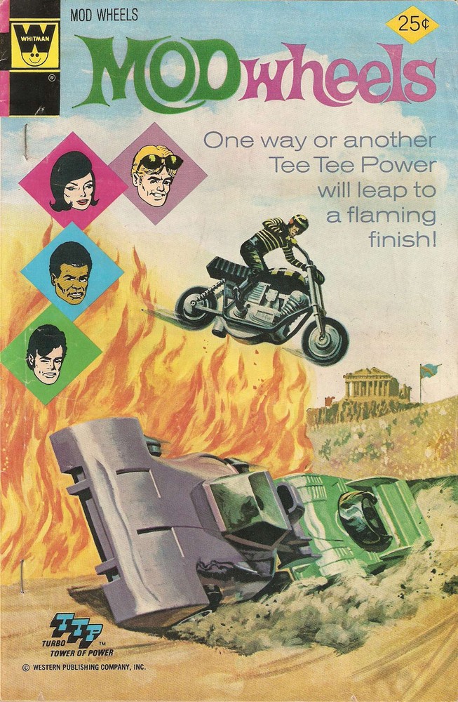 Mod Wheels #16A VG; Gold Key | low grade - Whitman 1974 Cars Motorcycle - we com