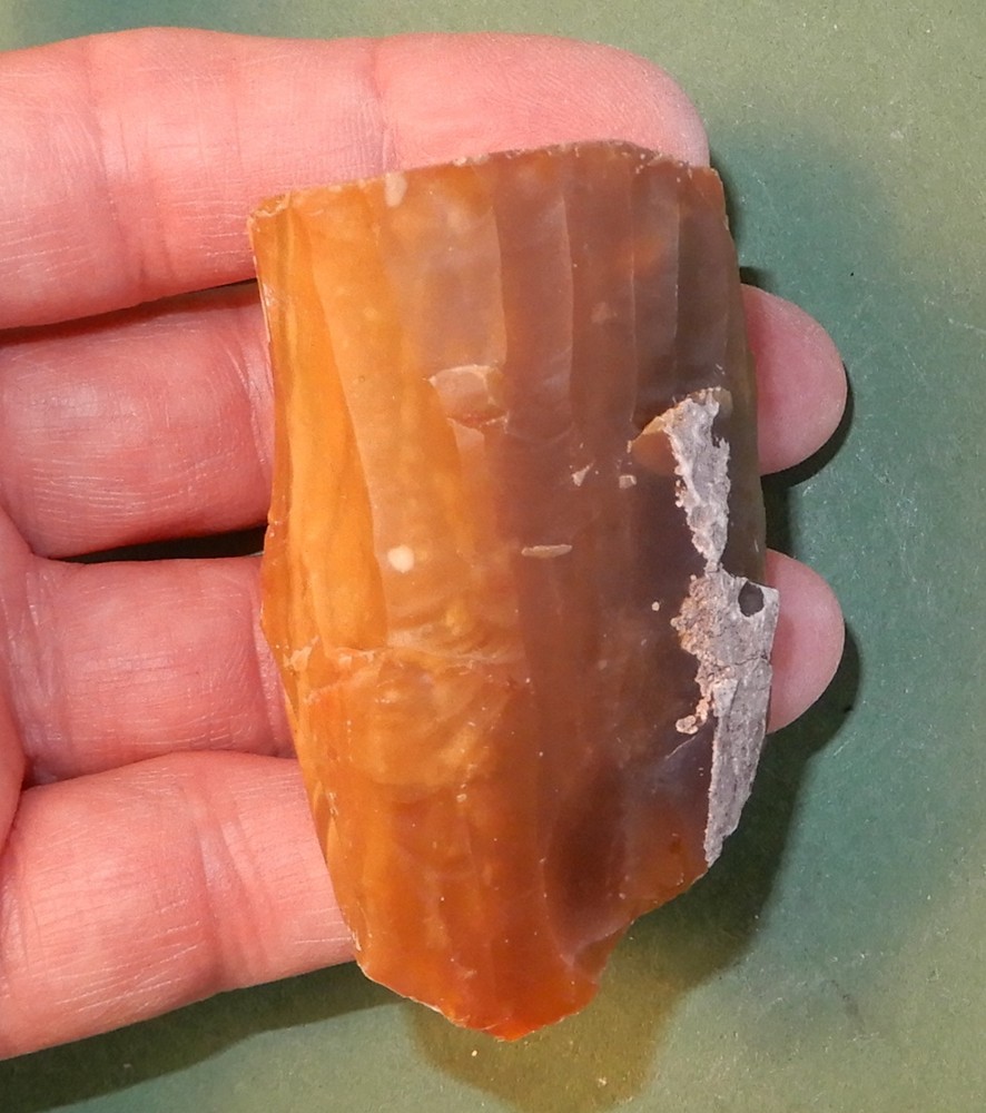 Nice colorful intact Core- block. Danish Late Paleolithic  stoneage.  -quality