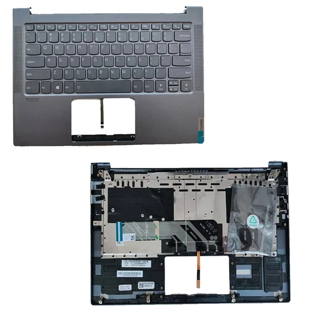 New Palmrest Backlit Keyboard US For Lenovo ideapad Slim 7-14ITL05 5CB1B10315