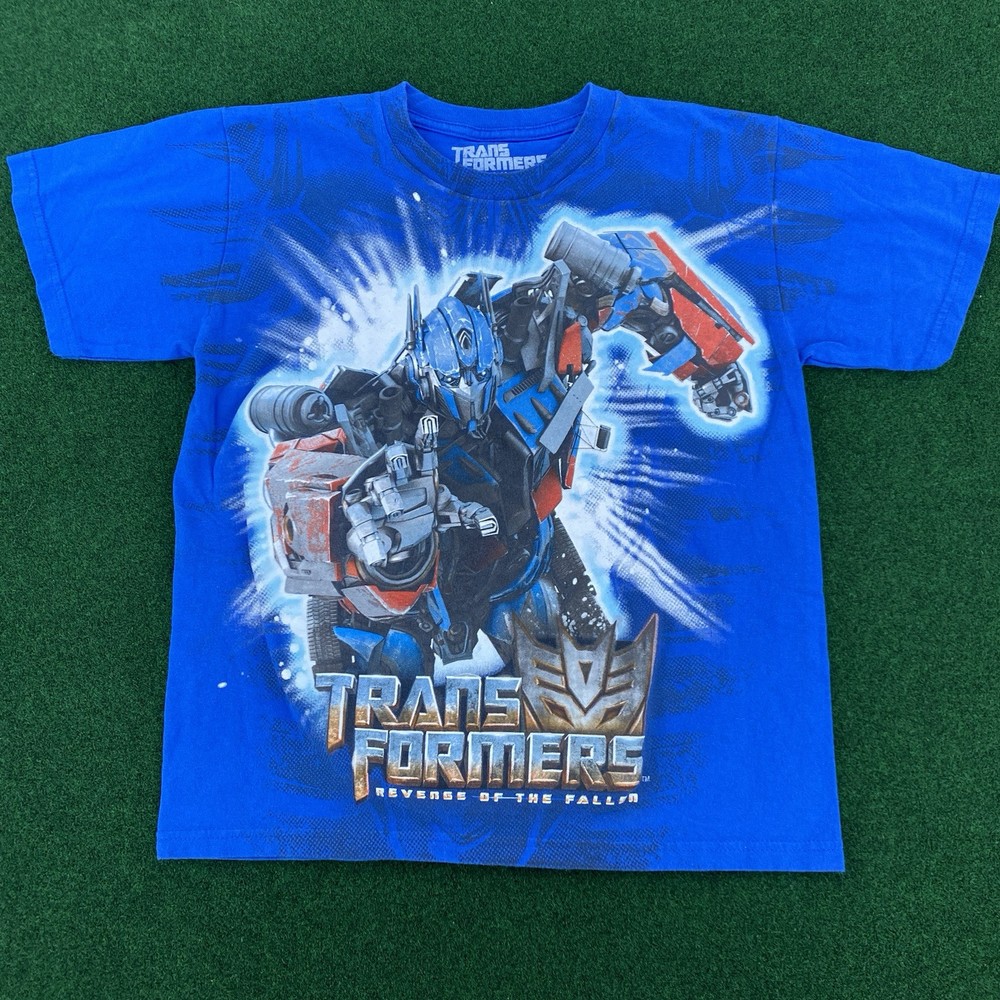 2009 Transformers Revenge Of The Fallen Big Print Optimus Prime Youth S