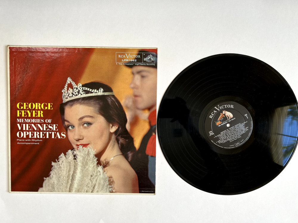 George Feyer - Memories of Viennese Operettas - Record Album Vinyl Album LP RCA,