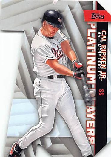 2021 Topps PDC-3 Cal Ripken Jr Platinum Players Die Cut Baseball Card