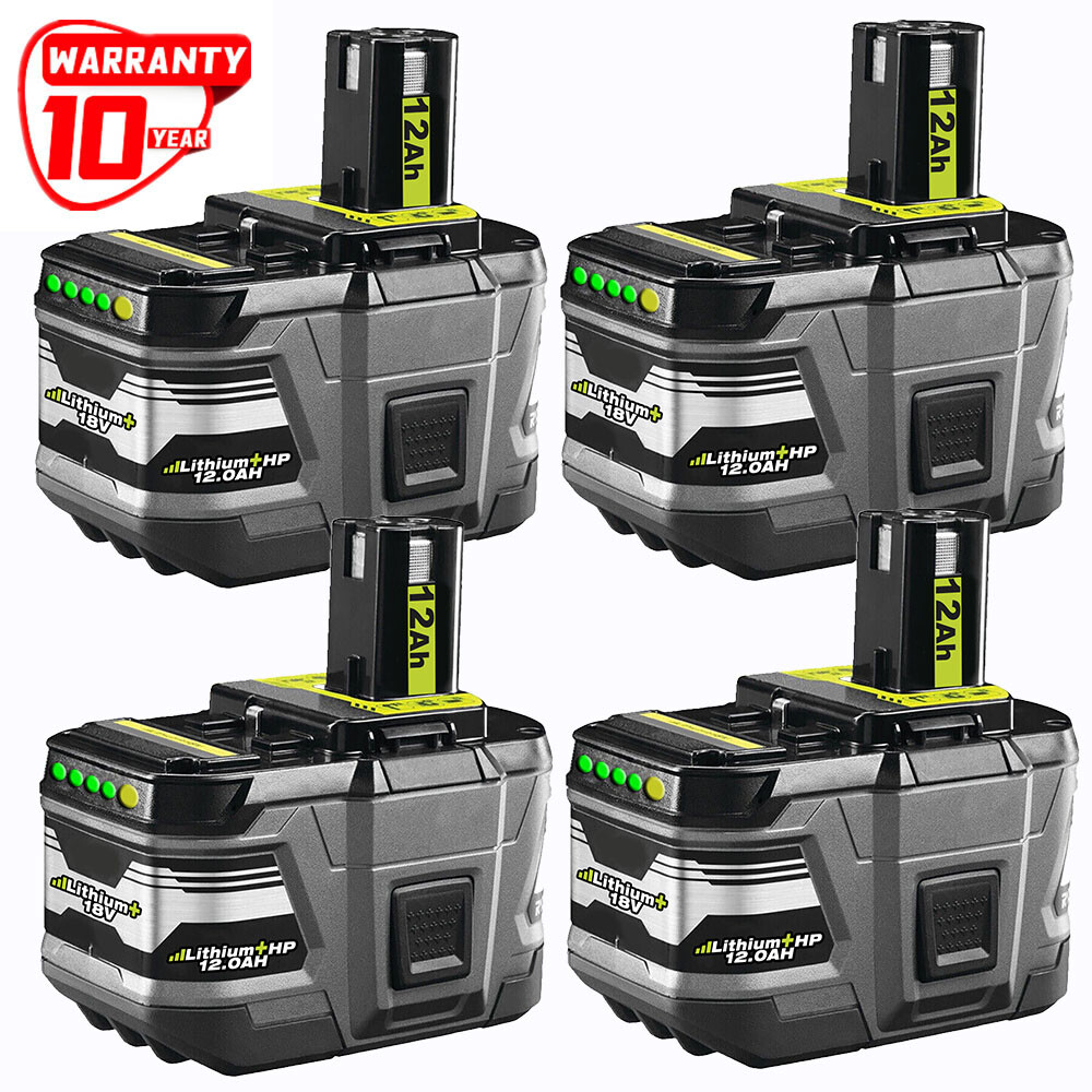 For RYOBI P108 18V 18 Volt One Plus High Capacity Lithium-ion Battery / Charger