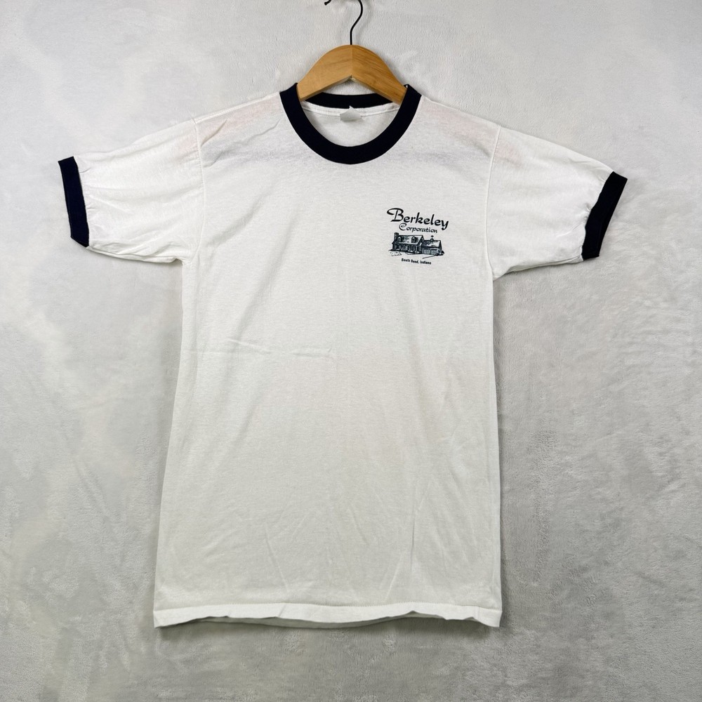 Vintage 80s Berkeley Corporation South Bend Indiana TShirt Size Medium