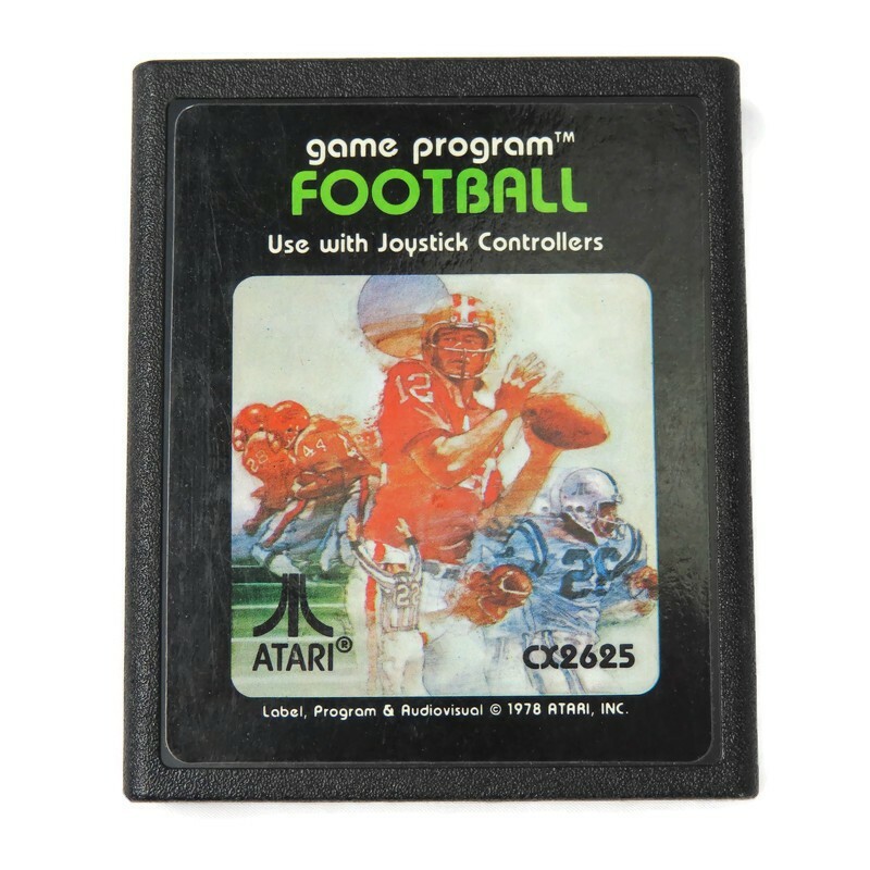 Atari 2600 FOOTBALL Game Cartridge Only CX-2625 Retro Classic Vintage