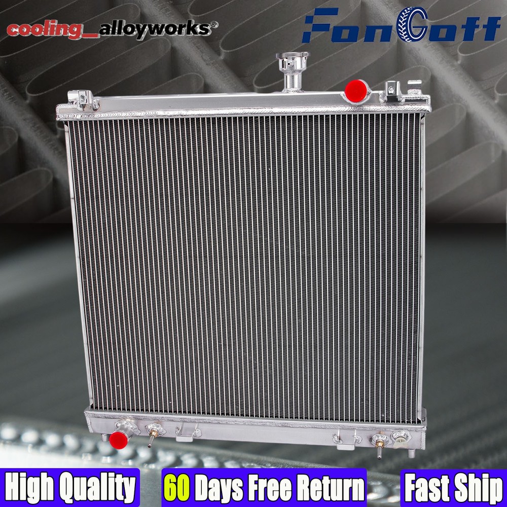 3 Core Aluminum Radiator For 2004-2015 2007 Nissan Armada Titan Infiniti 5.6L AT