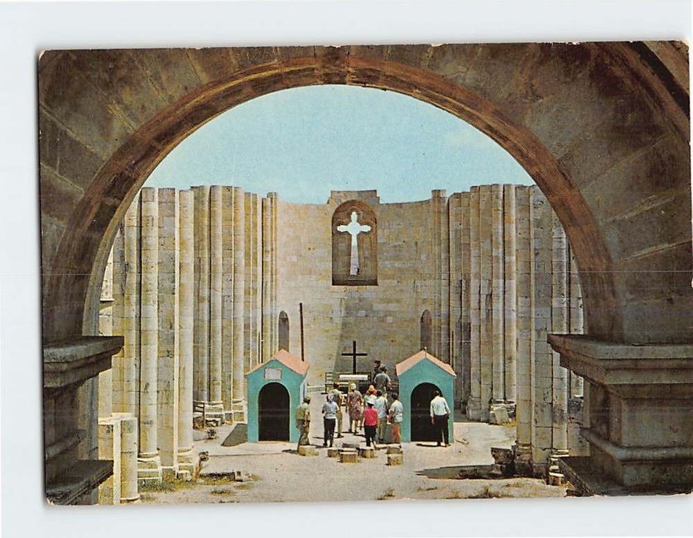 Postcard Jacobs Well Nablus Palestine