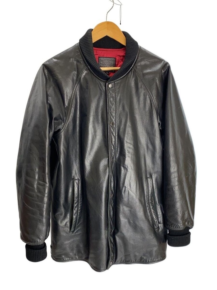 K S Kadoya Leather Jacket Blouson/3L/Cowhide/Blk// 11101