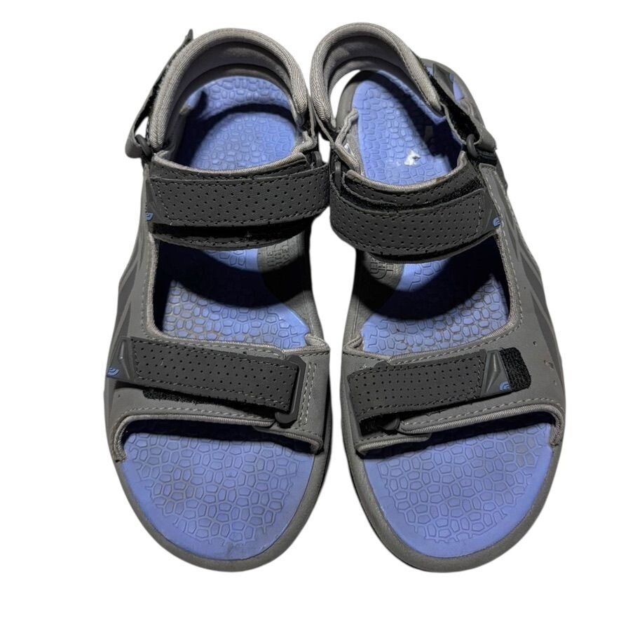 The North Face Gray and Blue Hiking Sandals Size 7 for Women