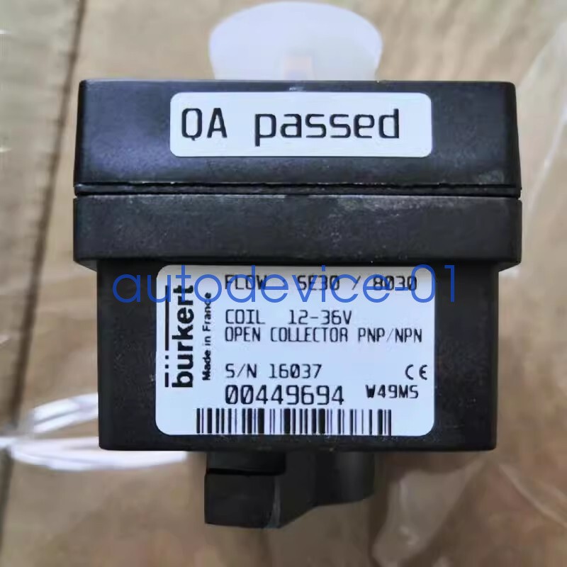 1pcs Burkert Flowmeter FLOW SE30/8030-12-36V 00449694 DHL/FedEx