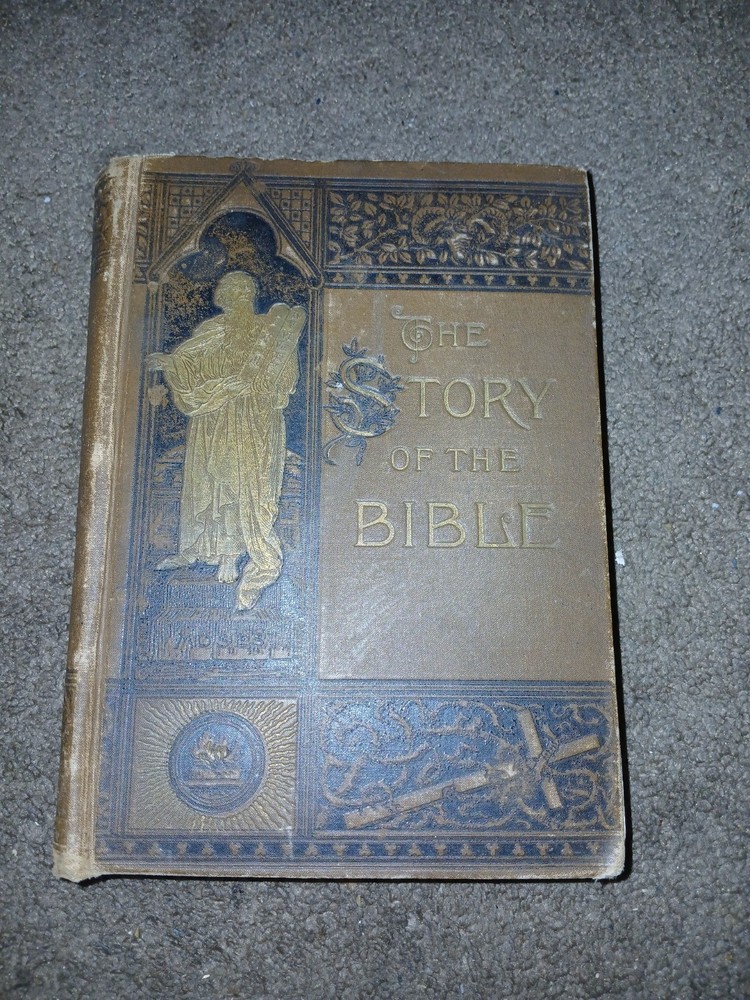 Book The Story Of The Bible Charles Foster, Genesis To Revelation 1884 Antique