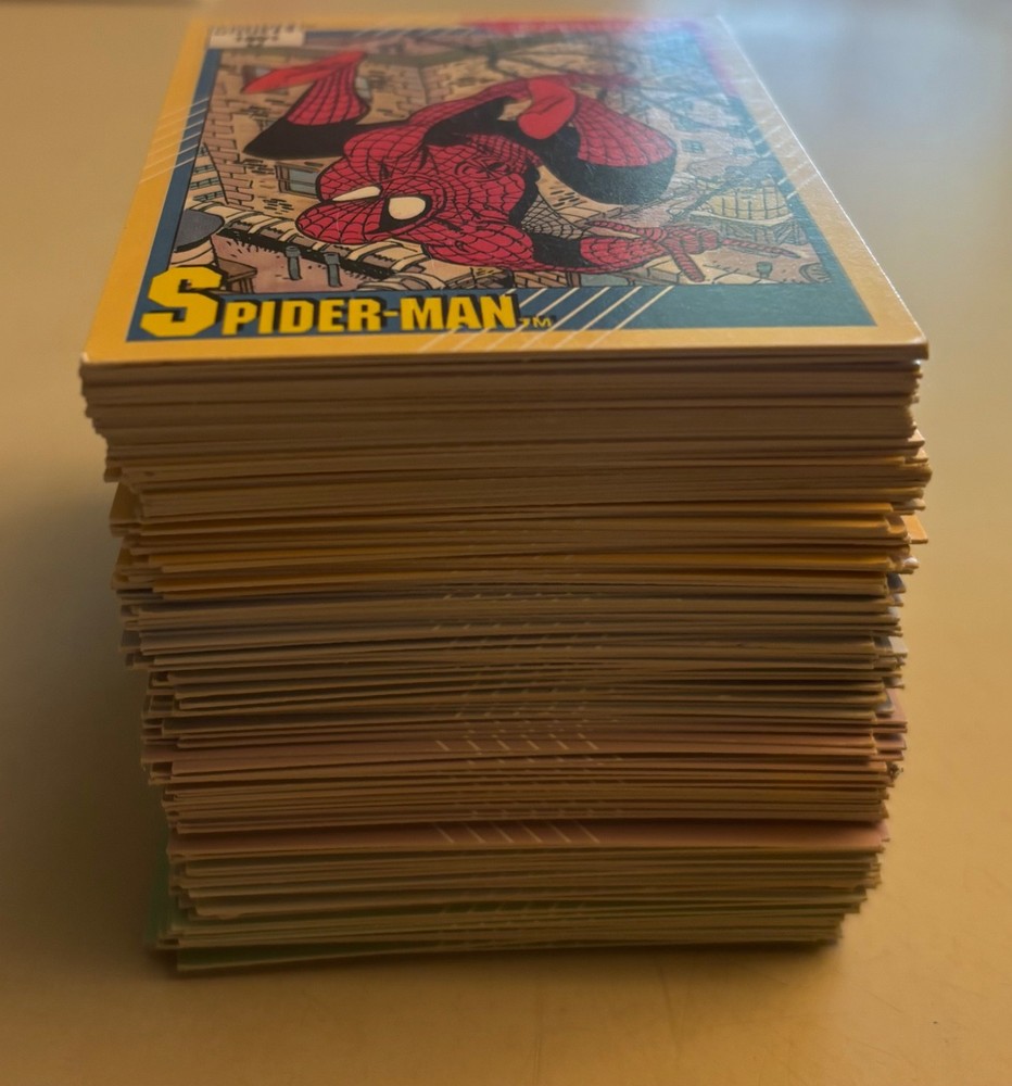 1991 Marvel Universe Impel Series 2 Complete Trading Cards Base Set #1-162