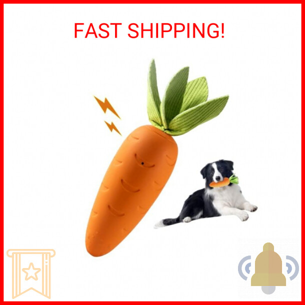 Dog Toys for Aggressive Chewers, Squeaky Dog Toys, Indestructible Dog Toys,Rubbe