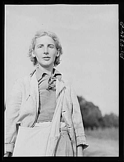 Searcy Arkansas 1943 Woman War Emergency Pipeline Longview Texas to Illinois