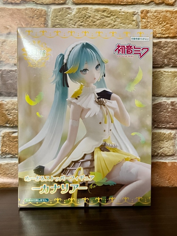 Hatsune Miku Noodle Stopper Figure Canary FuRyu Japan New