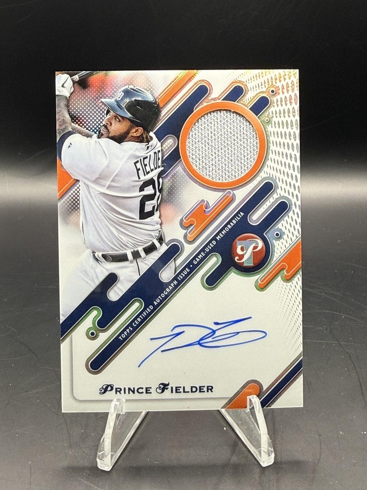 2025 Topps Pristine #PPAR-PF Prince Fielder Pristine Pieces Autograph Relic