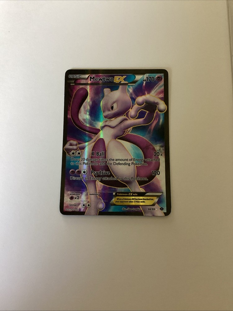 Mewtwo EX (98 Full Art) 98/99 Next Destinies Holo