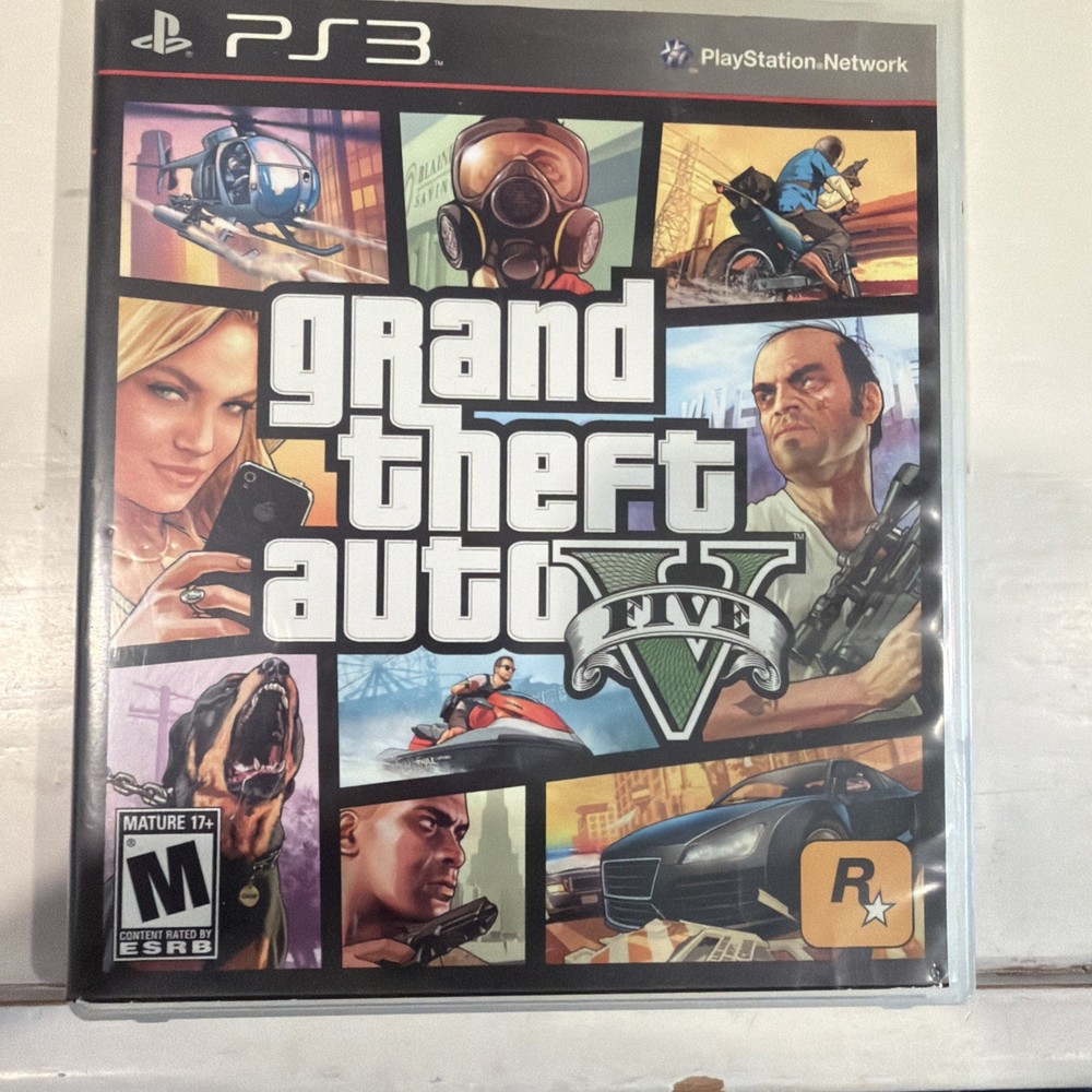 Grand Theft Auto V PlayStation 3 PS3 Tested/ Authentic