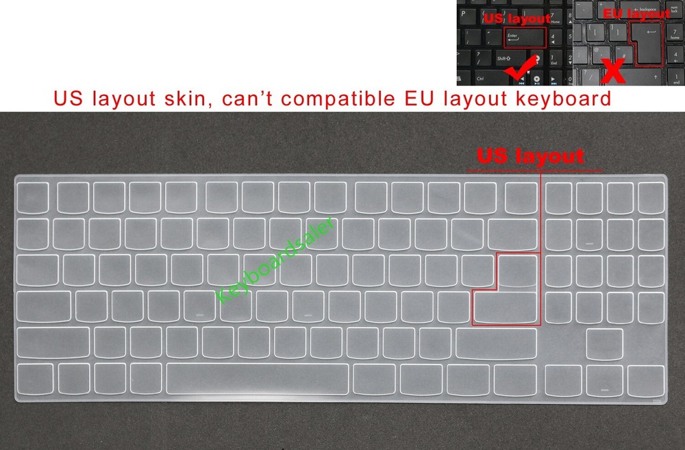 Keyboard Skin Cover for Lenovo Legion Y540 Y540-15IRH Y540-17IRH Y545 Y545-PG0