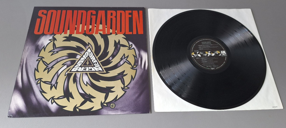SOUNDGARDEN original Vinyl LP Badmotorfinger (1991 A&M Records Europe)