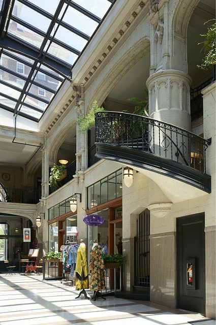 Photo:Asheville North Carolina Grove Arcade 2017 Interior Shopping Arcade