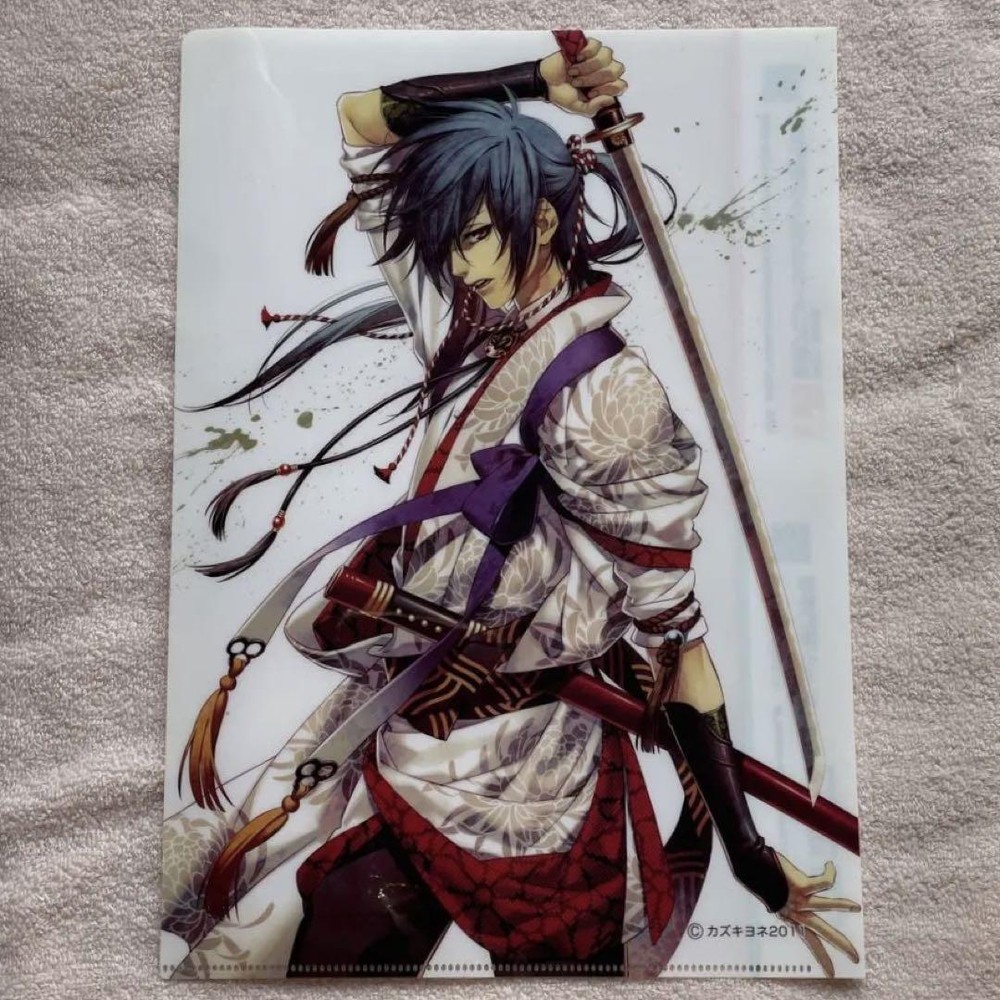 Hakuoki Kazuki Yone clear file Anime Goods From Japan