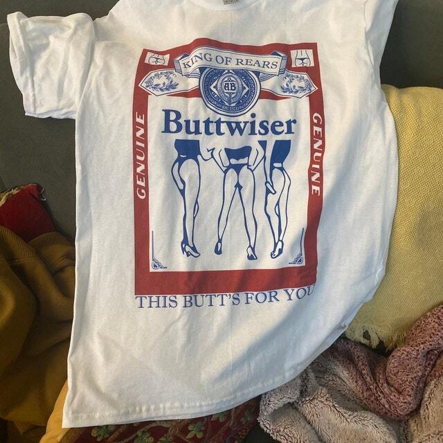 Buttwiser T-Shirt, #Lana D.e.l Rey Beer Tee Shirt, vintage retro t-shirt