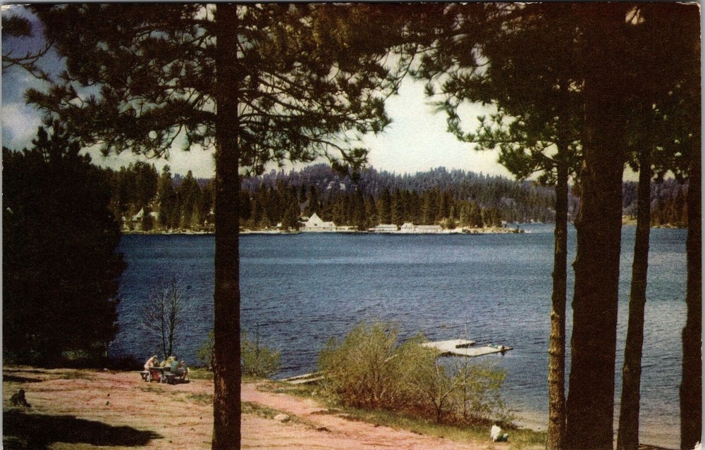San Bernardino CA-California, Lake Arrowhead, Vintage Postcard